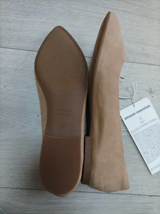 Bailarinas Puntera Sintético Talla 40 Beige