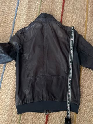 Chaqueta Cuero Napapijri Hombre Azul