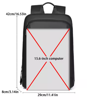 Mochila impermeable para portátil