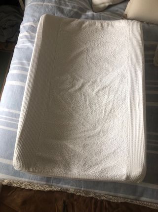 Cambiador bebé plastificado con funda