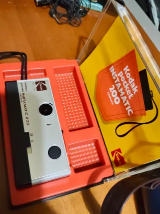 Cámara y accesorios olympus, Kodak y tokura