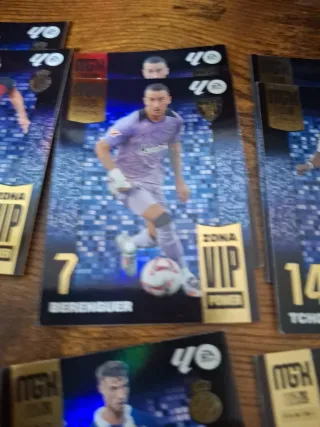Colección cromos fútbol Zona VIP Power