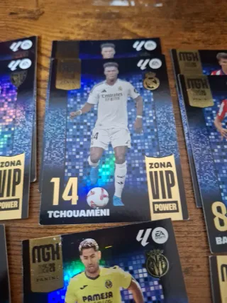 Colección cromos fútbol Zona VIP Power