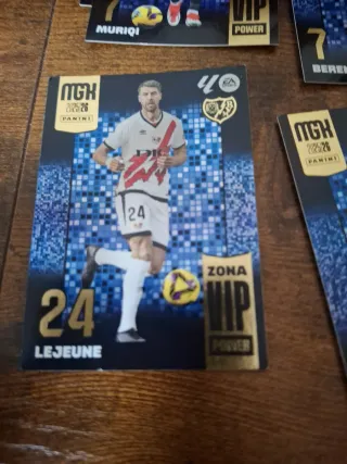 Colección cromos fútbol Zona VIP Power