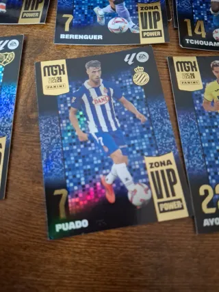 Colección cromos fútbol Zona VIP Power