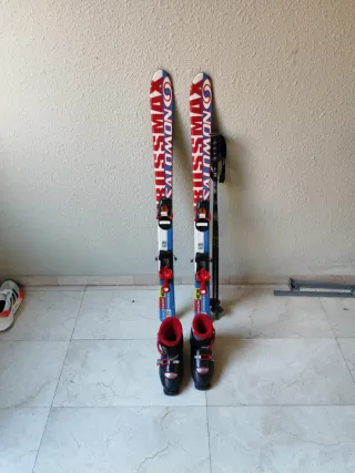 Kit Esquí Salomon: Esquís, Botas y Bastones