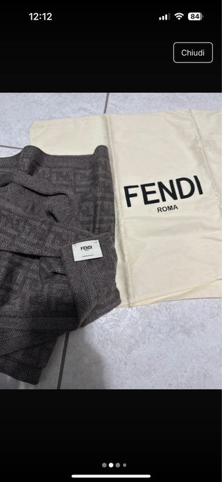 Sciarpa Fendi 100% Lana