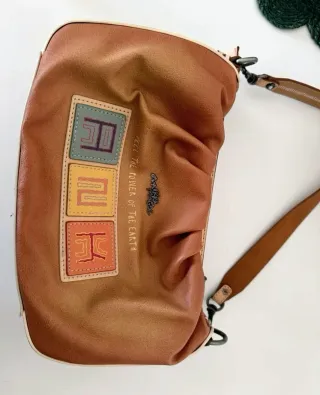 Bolso Anekke multicolor y blanco, mano/hombro