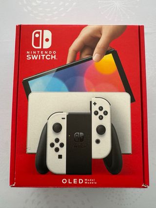 Nintendo Switch OLED Bianca