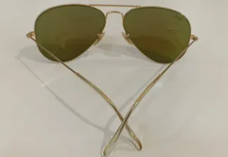 Gafas de Sol Ray-Ban Aviator Azul Dorado