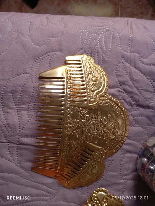 Accesorios Fallera Dorados