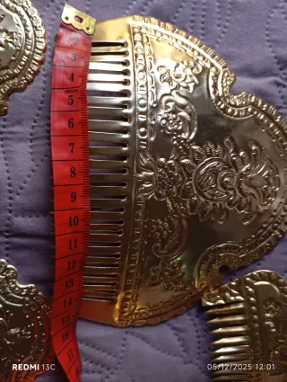 Accesorios Fallera Dorados