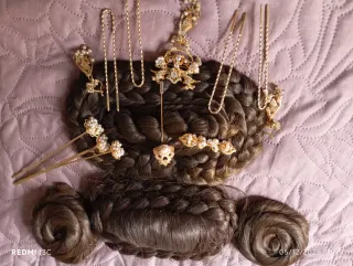 Accesorios Fallera Dorados