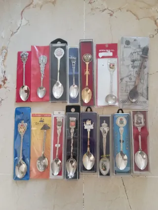 Lote 15 Cucharillas Colección Souvenir