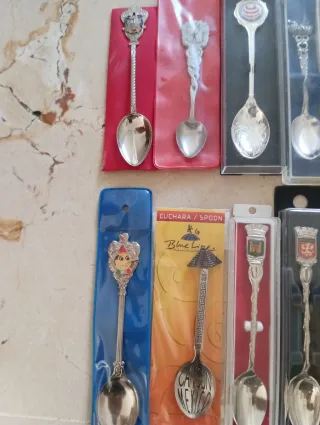 Lote 15 Cucharillas Colección Souvenir