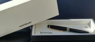 Bolígrafo Montblanc Negro y Dorado