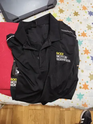 6 Camisetas Negra Rodi Motor Services