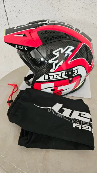 Casco Hebo Trial Carbono Talla L