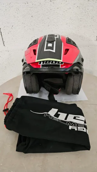 Casco Hebo Trial Carbono Talla L