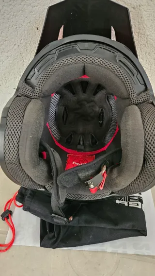 Casco Hebo Trial Carbono Talla L