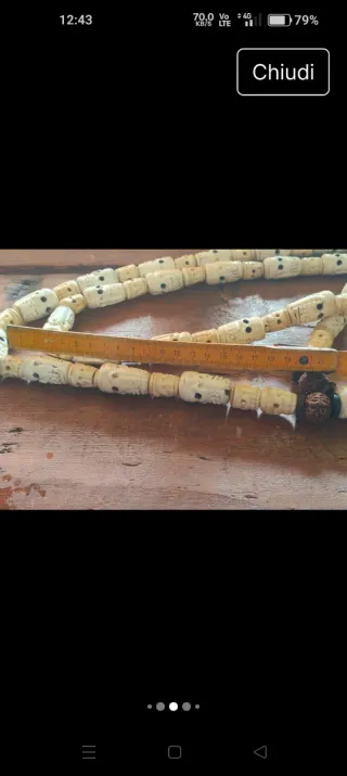 Collana con teschi meditazione