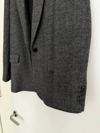 Chaqueta Zara Gris Talla M