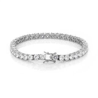 Pulsera Tennis Plata 925 Moissanite Diamantes