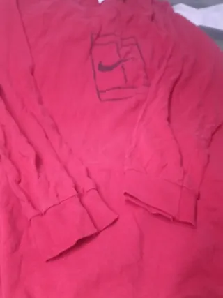 Camiseta Nike Manga Larga Roja