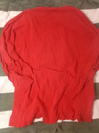 Camiseta Nike Manga Larga Roja