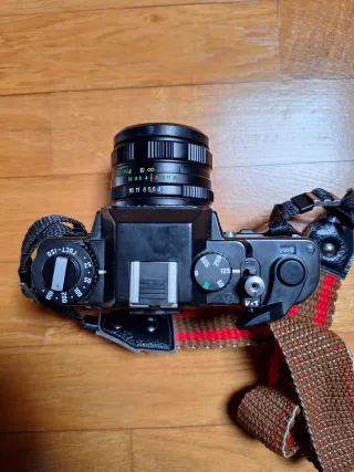 Macchina fotografica Zenit 122 analogica vintage