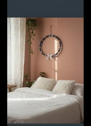 Decoracion colgante de pared madera hecho a mano