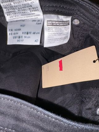 Pantalón Levi’s Negro Legging