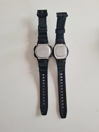 Relojes Casio (Azul y Dorado)