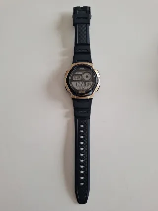 Relojes Casio (Azul y Dorado)