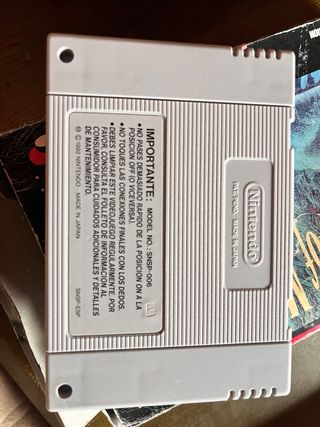 Secret of Mana SNES Caja y Cartucho