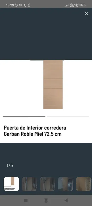 Puertas madera