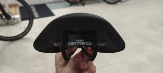 Sillín Selle San Marco Shortfit Negro