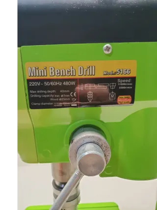 Taladro de columna 5166A 480w
