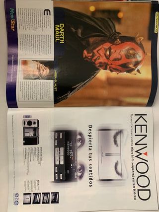 Revista Cine Star Wars: La Amenaza Fantasma