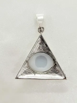 Colgante Ojo de la Providencia Plata 925