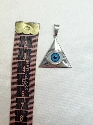 Colgante Ojo de la Providencia Plata 925