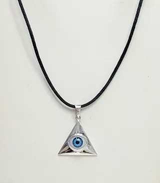 Colgante Ojo de la Providencia Plata 925