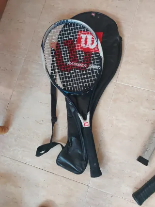 3 Raquetas de Tenis Wilson, Head y Slazenger