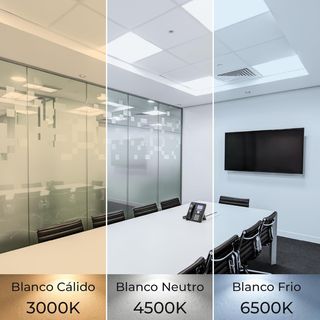 Panel LED Empotrable 120x30cm 48W CCT 5000 Lumenes