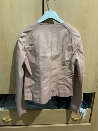 Giacca ecopelle Vero Moda rosa taglia M