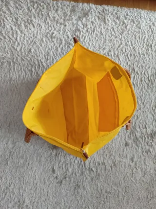 Bolso amarillo de mano Lancome plástico