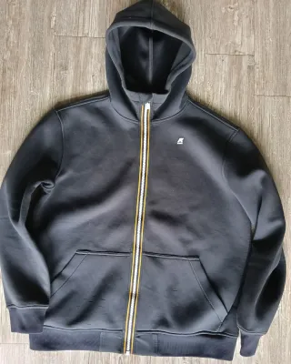 K-Way Berenger Spacer Felpa con cappuccio Tg XXL