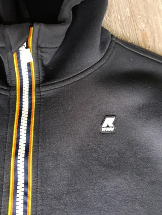 K-Way Berenger Spacer Felpa con cappuccio Tg XXL