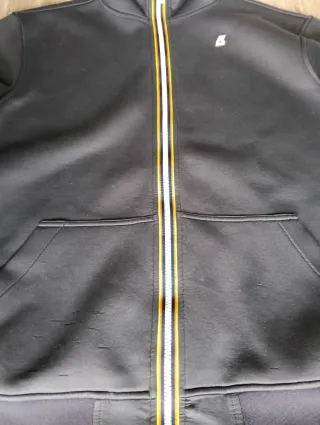 K-Way Berenger Spacer Felpa con cappuccio Tg XXL