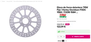 Disco Freno Delantero Harley Dyna MST 511